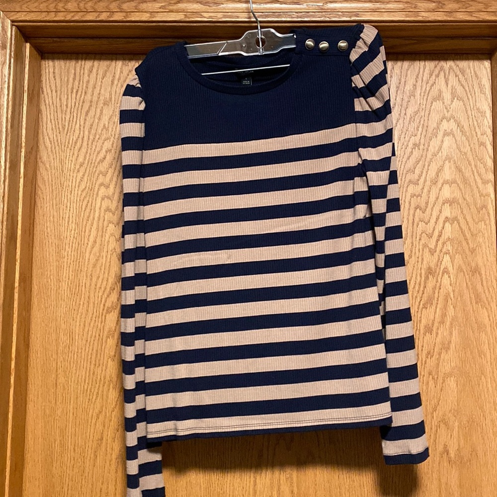 Ann Taylor Striped Top